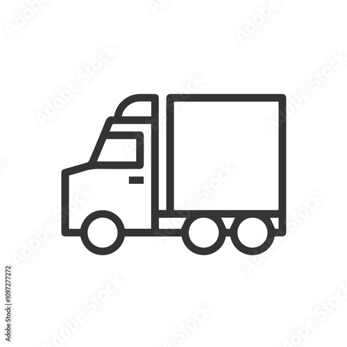 Truck icon symbol vector illustration 