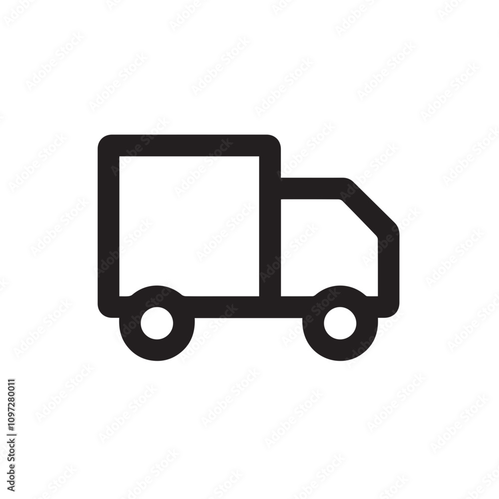 Truck icon symbol vector illustration Truck icon symbol vector illustration
