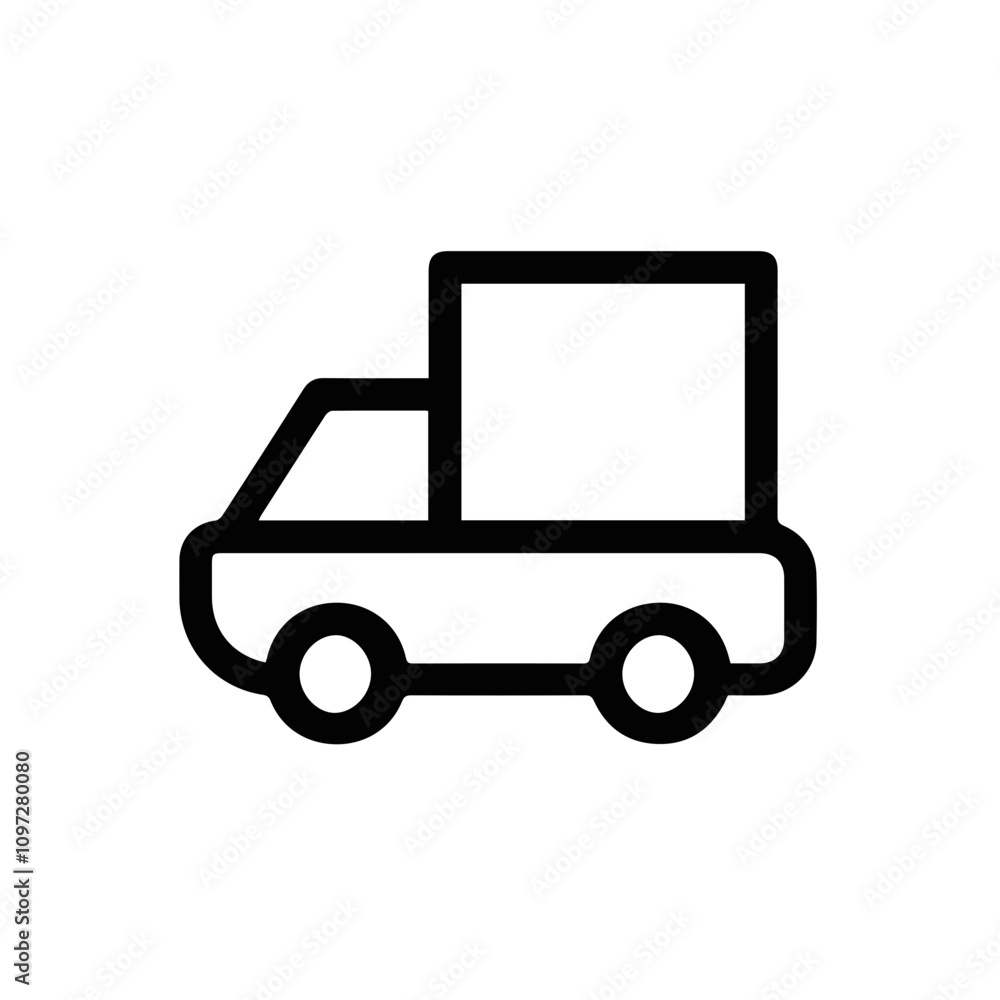 Truck icon symbol vector illustration Truck icon symbol vector illustration