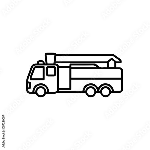 Truck icon symbol vector illustration