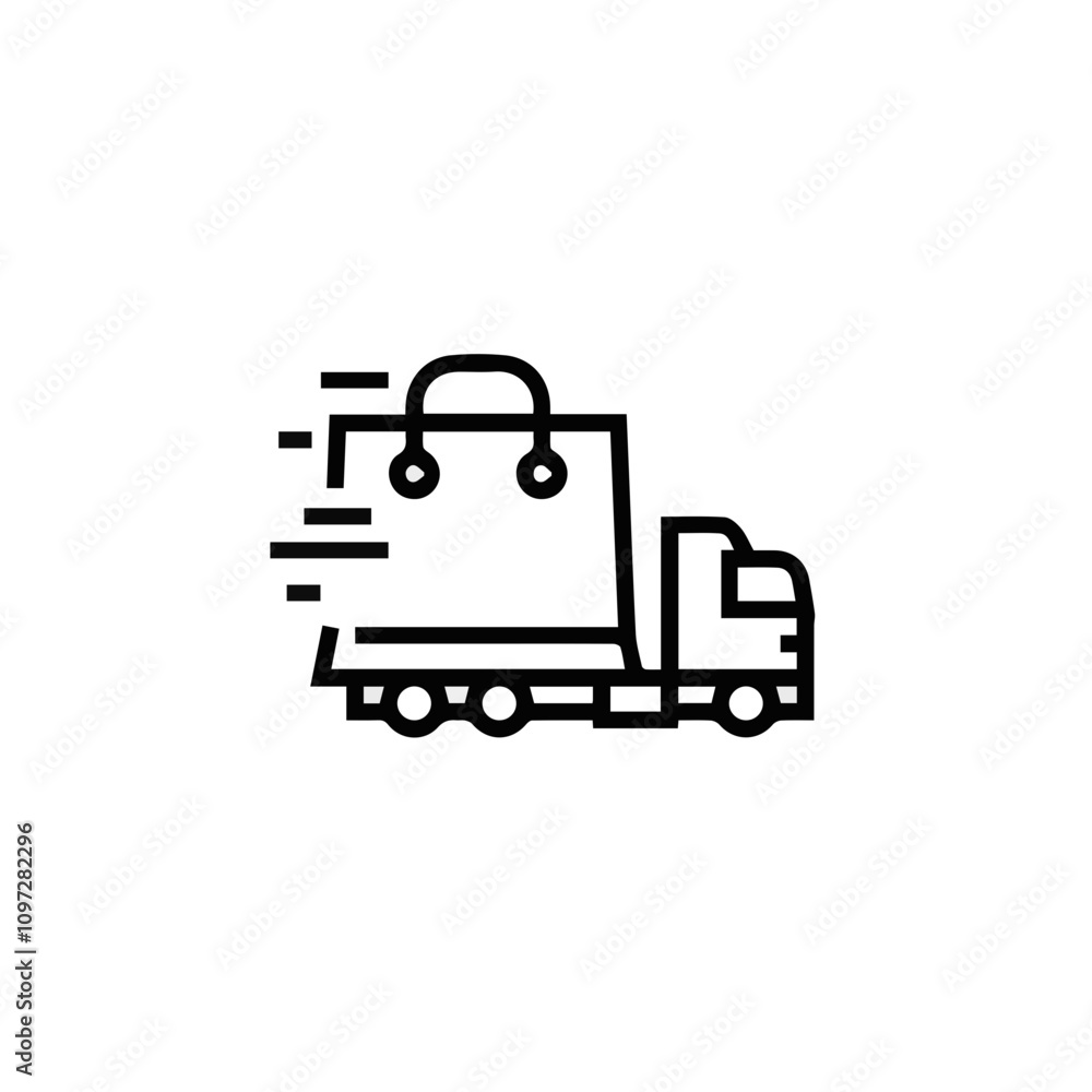 Truck icon symbol vector illustration Truck icon symbol vector illustration