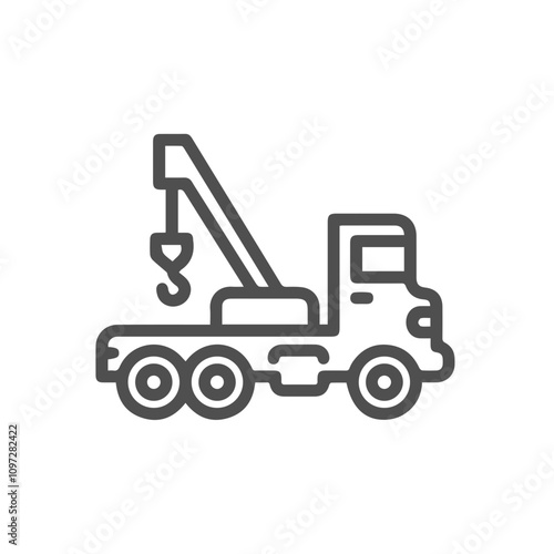 Truck icon symbol vector illustration