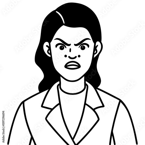 angry woman manager