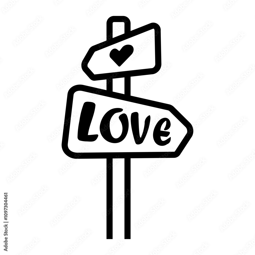 love Line Icon