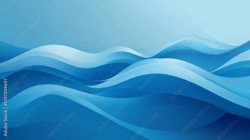 custom made wallpaper toronto digitalAbstract ocean wave pattern in blue: a