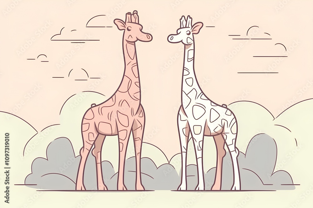 Fototapeta premium giraffe