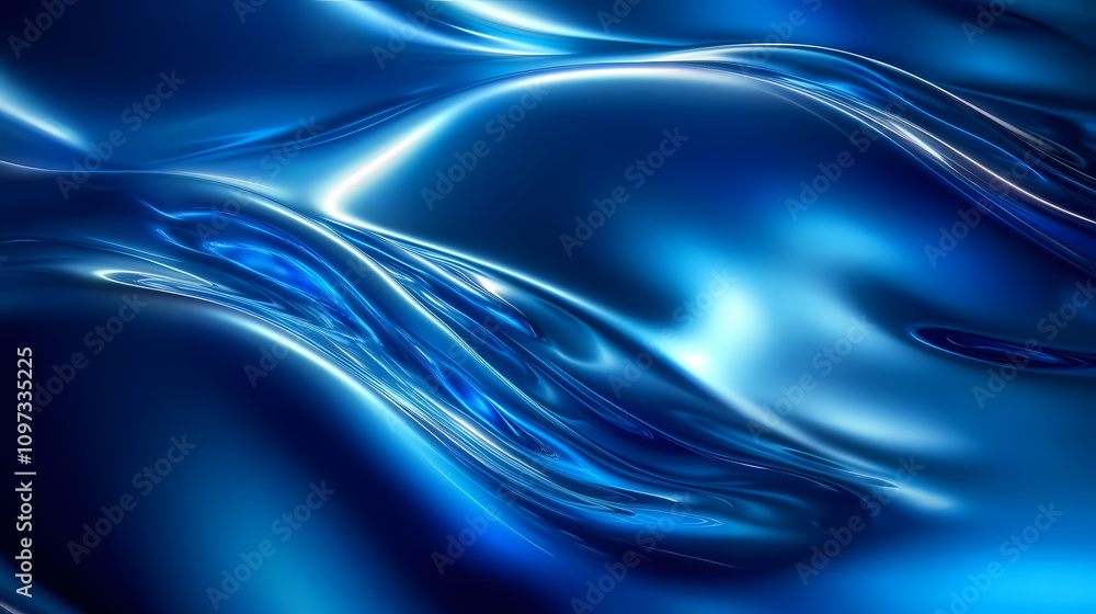 Fototapeta premium abstract iridescent liquid