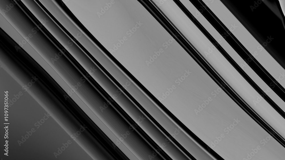 Obraz premium Black abstract geometric background. Modern shape concept.