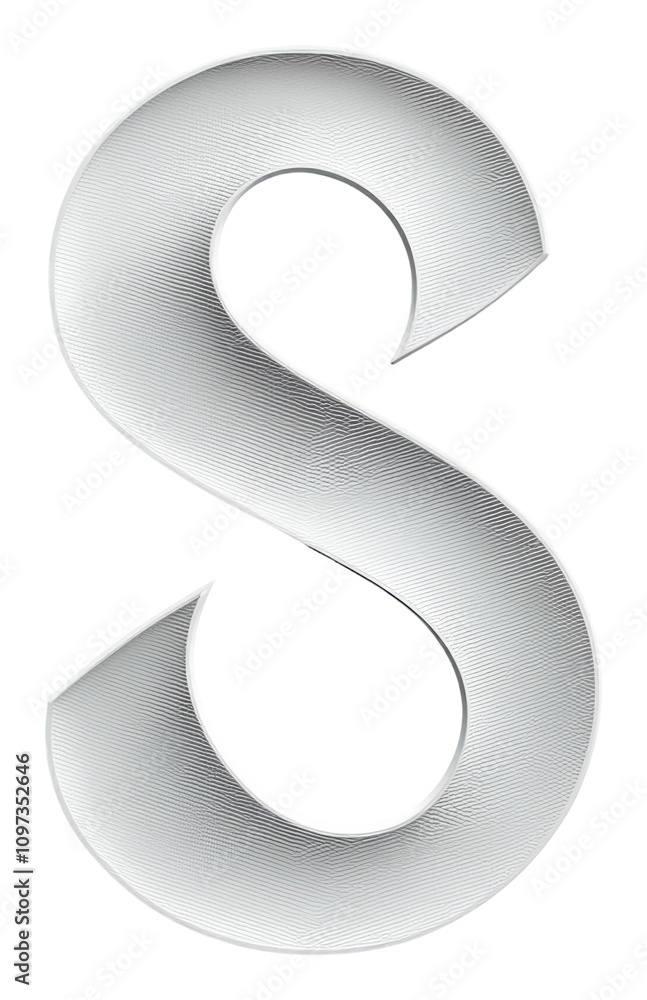 Frosted glass logo design with soft edges for modern branding isolated on transparent background