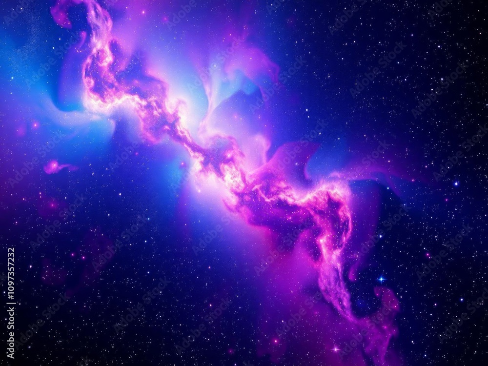 Colorful and vibrant nebula clouds swirling amidst distant galaxies in a mesmerizing abstract cosmic background, outer space, deep space Colorful and vibrant nebula clouds swirling amidst distant galaxies in a mesmerizing abstract cosmic background, outer space, deep space
