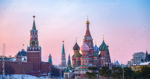 Photography Moscow's iconic landmarks, such as the Kremlin, St
