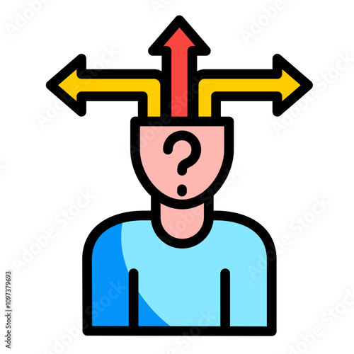 Decision Fatigue Icon