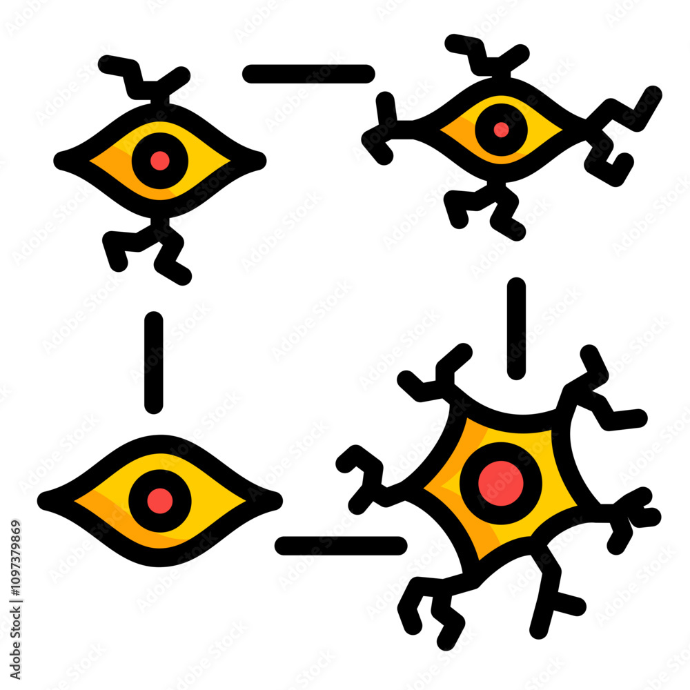 Neurogenesis Icon Neurogenesis Icon