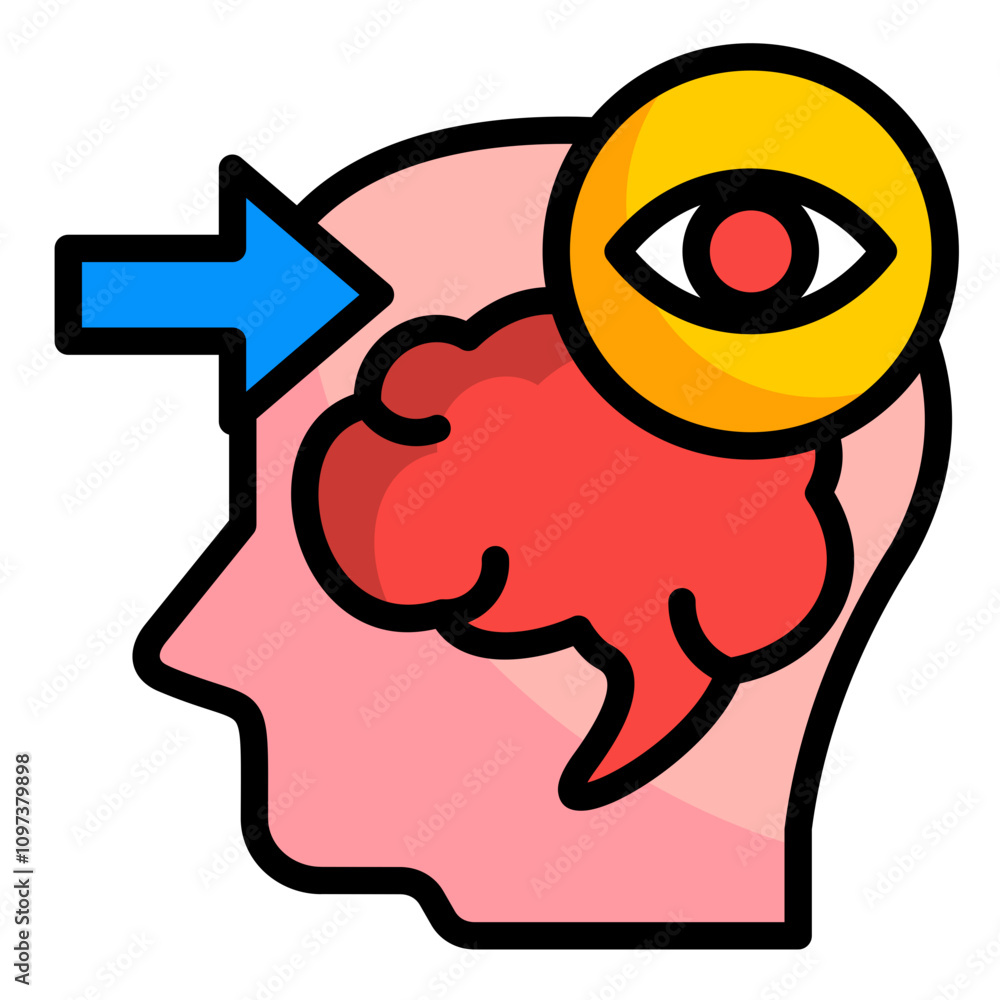 Obraz premium Perception Icon