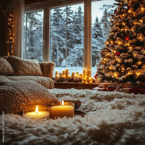 Cozy Winter Room Christmas ...