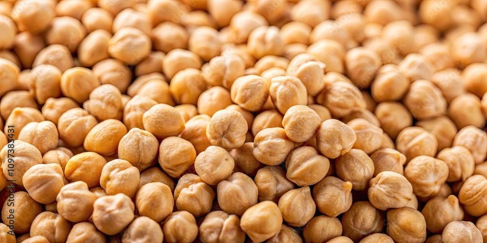 Close up of raw chickpeas, perfect for vegan protein and organic food concepts, chickpeas, legumes, healthy, plant-based Close up of raw chickpeas, perfect for vegan protein and organic food concepts, chickpeas, legumes, healthy, plant-based