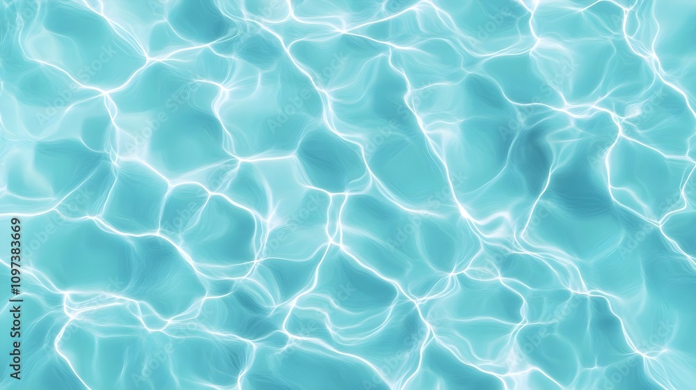 Obraz premium Abstract Teal Water Texture Background