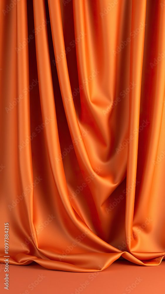 Soft silk material in a gradient of earthy tones, yellow brown orange, silk material, fabric, earthy tones, gradient Soft silk material in a gradient of earthy tones, yellow brown orange, silk material, fabric, earthy tones, gradient