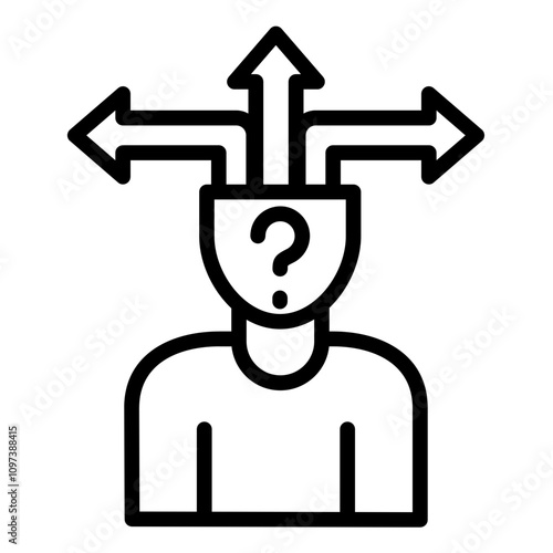 Decision Fatigue Icon