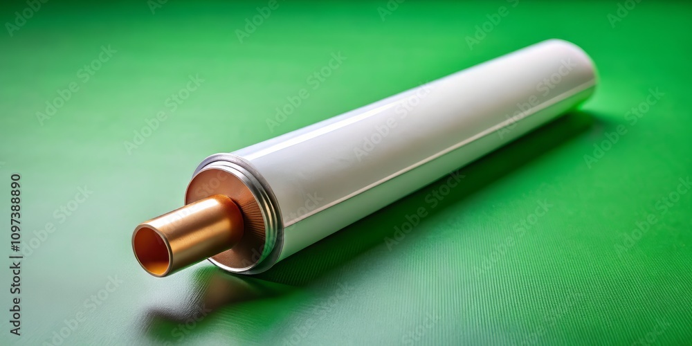 Open Metal Tube with Glue on Green Table - AI Photo Open Metal Tube with Glue on Green Table - AI Photo