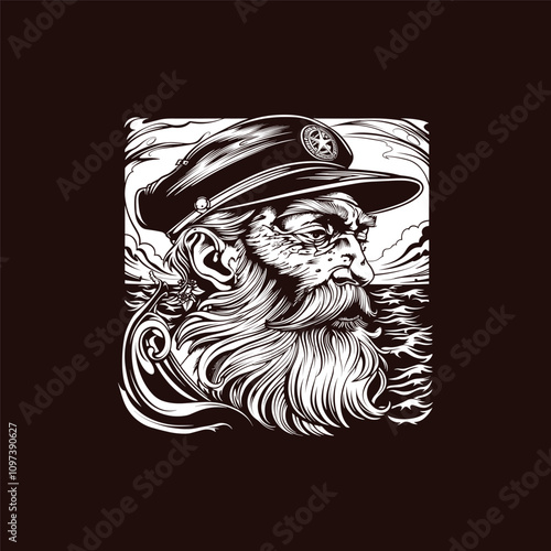 mariner vector illustration