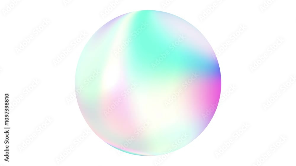 Abstract circle shape chrome gradient background featuring soft color hues with flowing, metallic-like textures. AI chat like background animation. Abstract circle shape chrome gradient background featuring soft color hues with flowing, metallic-like textures. AI chat like background animation.