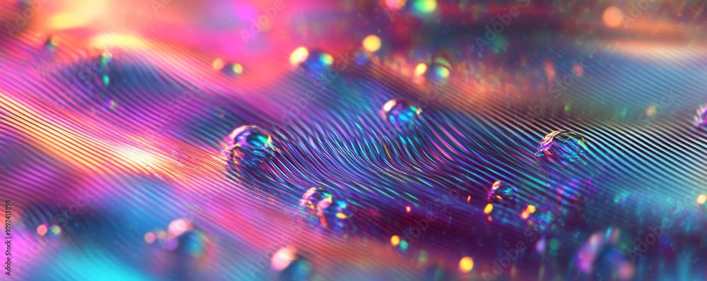 Holographic Pattern Background with Stunning Hologram Effect
Holographic Pattern Background with Stunning Hologram Effect