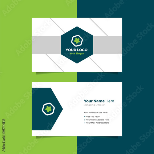 clean and creative business card design