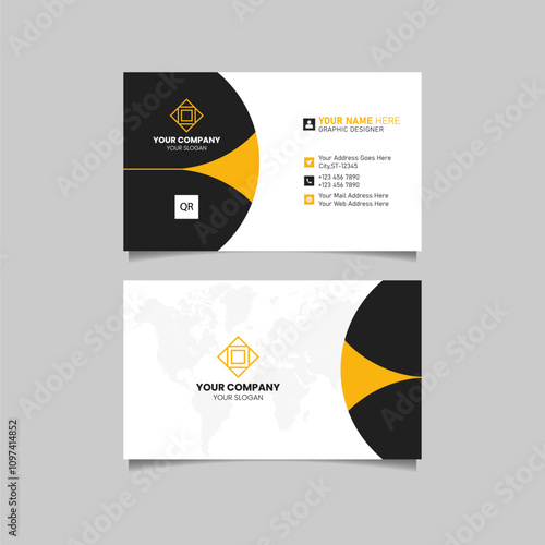 clean and creative business card design
