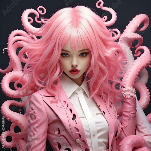 octopus girl
