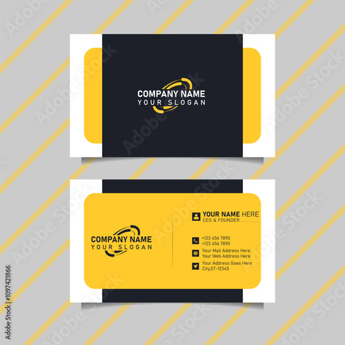 clean and creative business card design