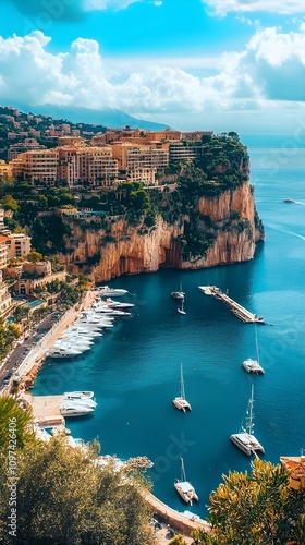 The Principality of Monaco on the French Riviera photo