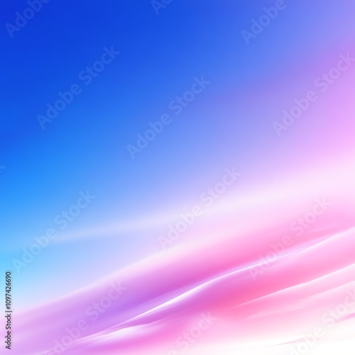 Colorful abstract gradient background with soft waves, ideal for creative designs.