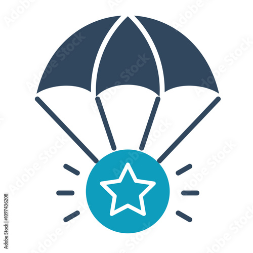 Golden Parachute Icon