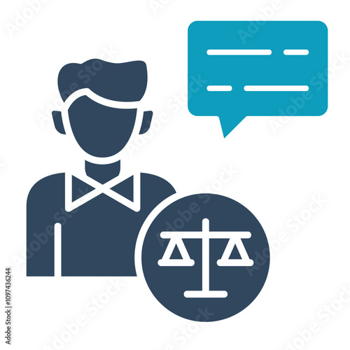 Legal Counsel Icon