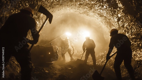 
Miners Underground