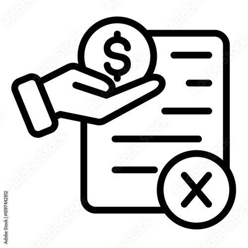 Breakup Fee Icon