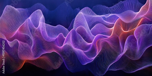 Tidal waves Whispering lavender A visualization of so