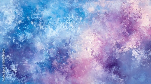 Dreamy Pastel Nebula: Digital Painting of Celestial Swirls. AI Generated