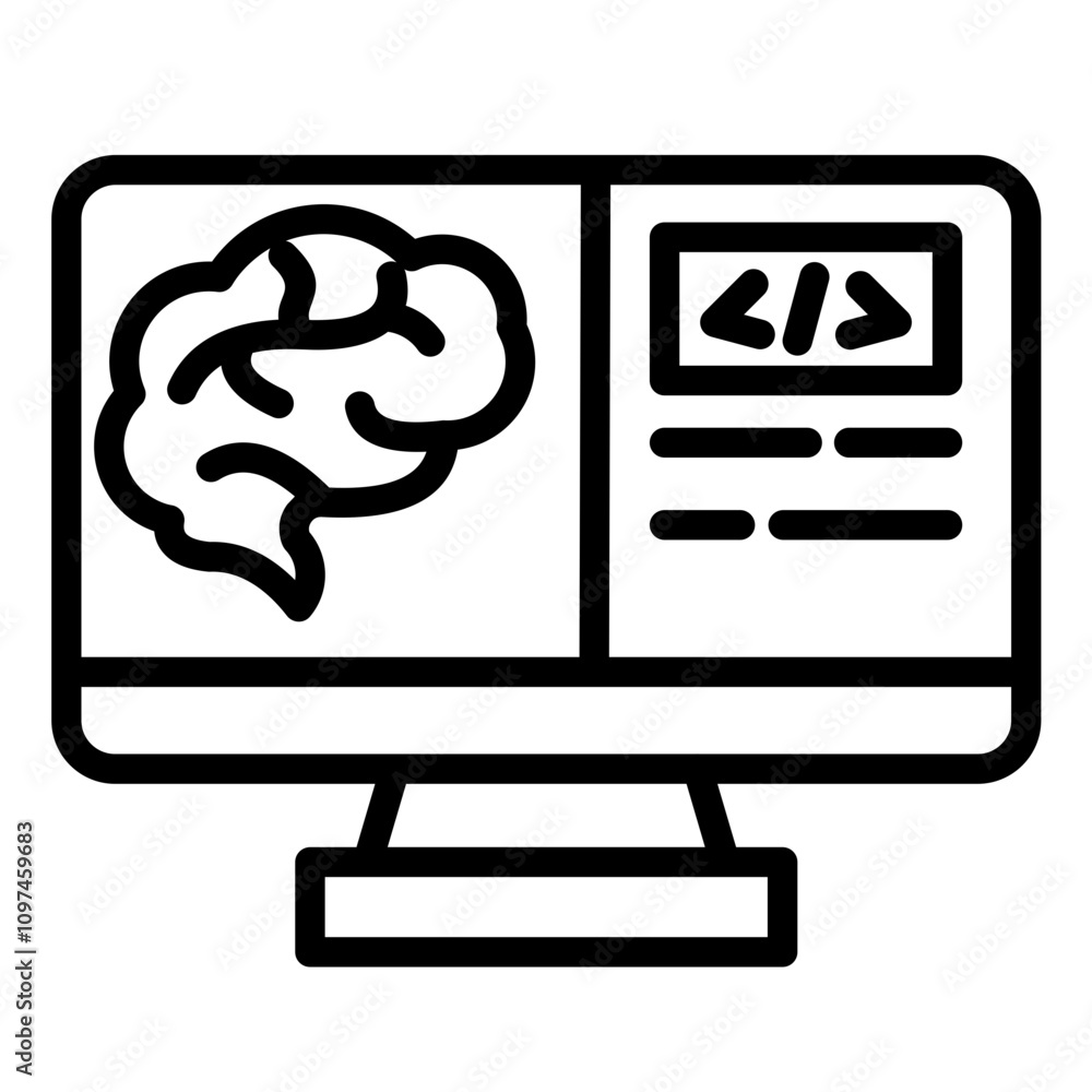 Neuroinformatics Icon Neuroinformatics Icon