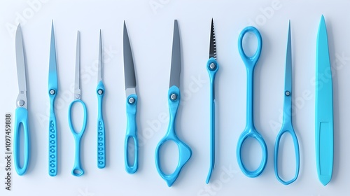 A Collection of Ten Stylish Cutting Tools