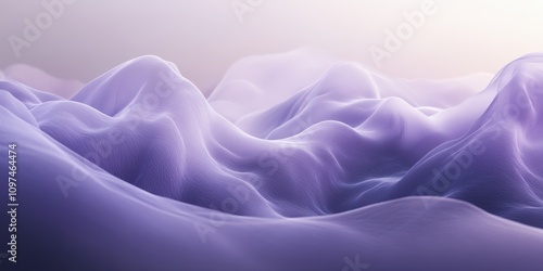 pulses Misty lilac A visualization of sound wave