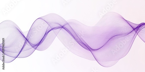 frequency waves Misty lilac A visualization 