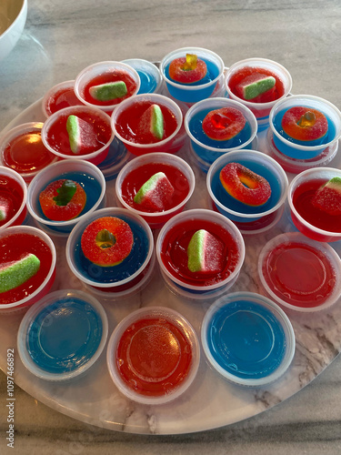 Fotografie jello shots