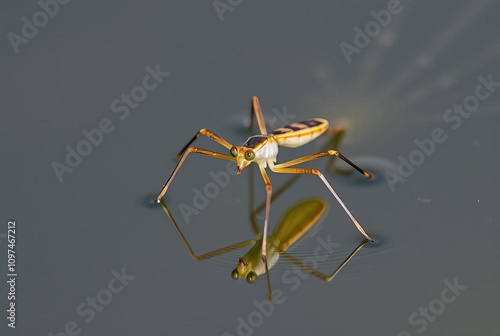Wallpaper Mural Water Strider Skimmer Surface tension exploiting legs rapid move Torontodigital.ca