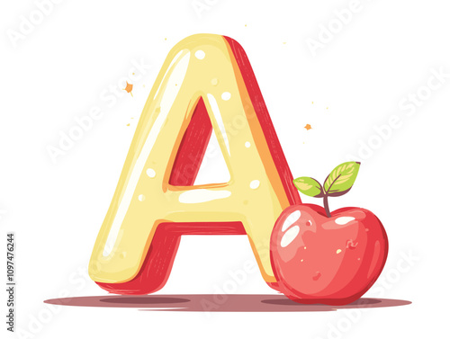 ABC Learning Fun: Alphabet Flashcards & Tracing Activities with Illustrations