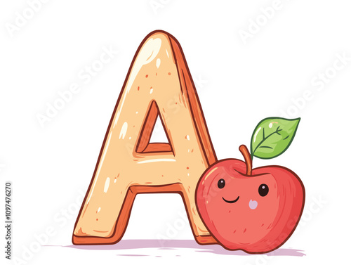 ABC Learning Fun: Alphabet Flashcards & Tracing Activities with Illustrations