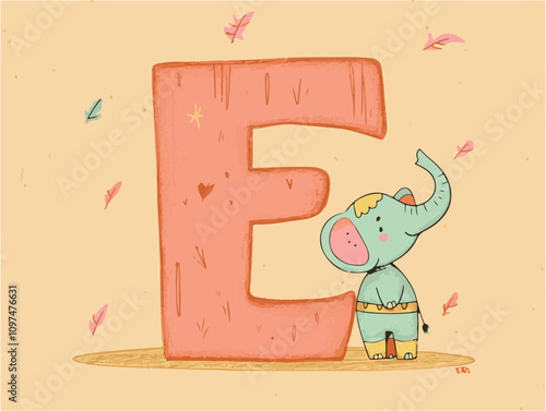 ABC Learning Fun: Alphabet Flashcards & Tracing Activities with Illustrations