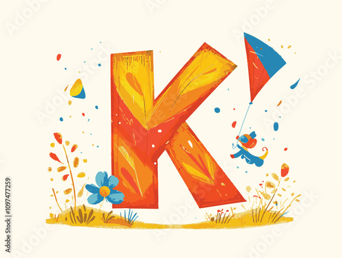 ABC Learning Fun: Alphabet Flashcards & Tracing Activities with Illustrations