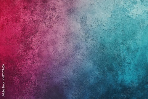 Textured Wall Background: Gradient Colors, Blue and Pink, for Digital Design